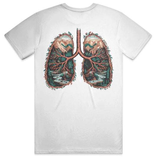 4 ALL GREENS LUNGS T-SHIRT